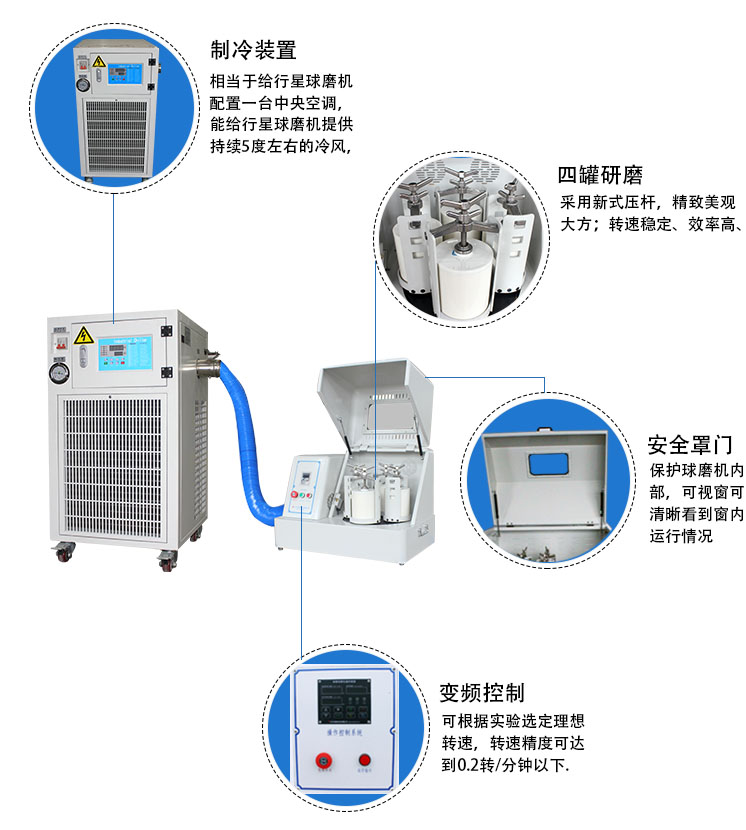 低温行星球磨机