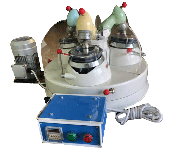 三头玛瑙研磨机