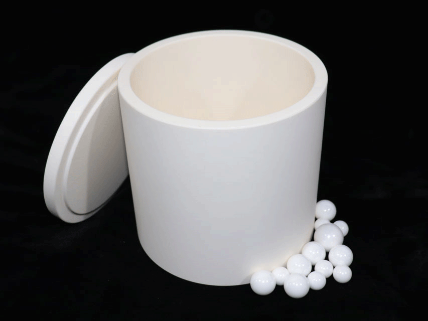 行星刚玉球磨罐