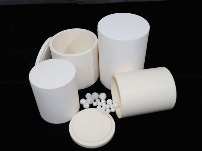 行星刚玉球磨罐