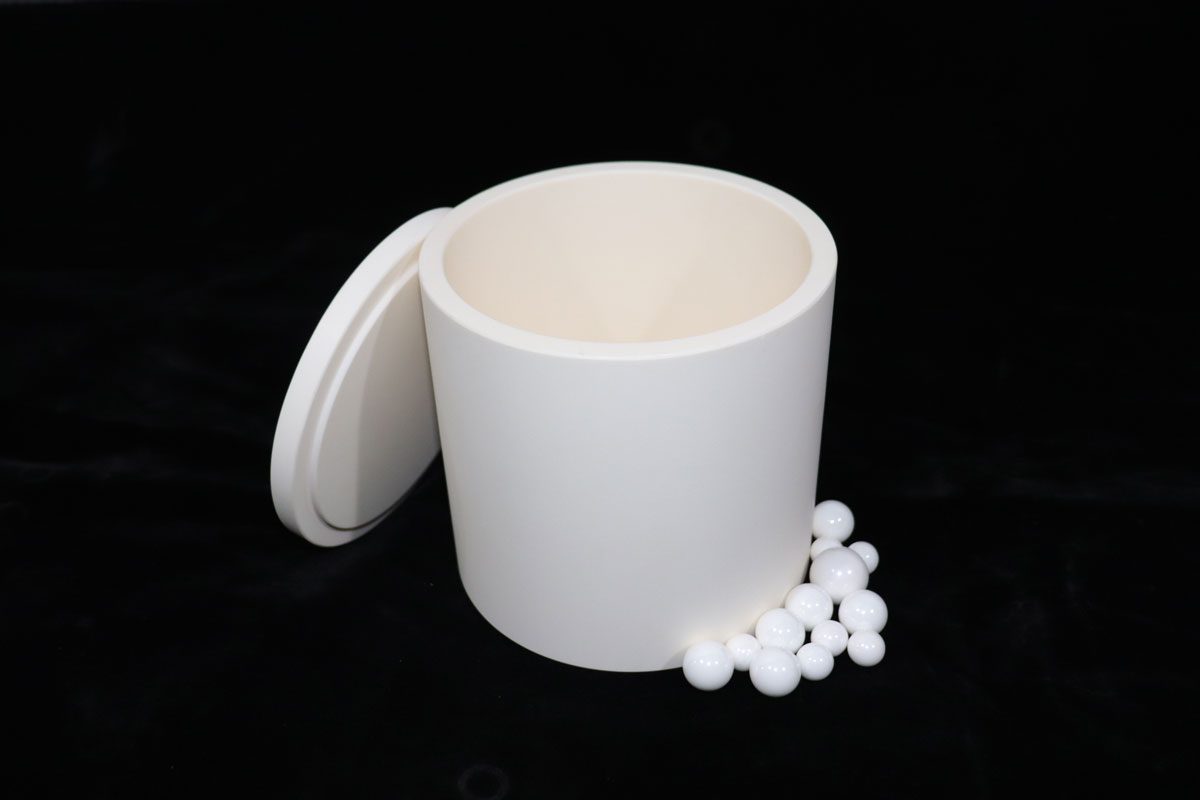 行星刚玉球磨罐